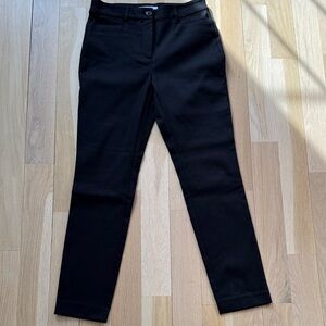LOFT Classic Black Straight Leg Pants
